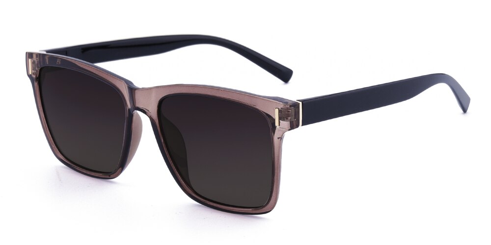 Wright Brown Rectangle TR90 Sunglasses