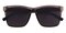 Wright Brown Rectangle TR90 Sunglasses