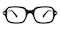 Archibald Black Rectangle Acetate Eyeglasses