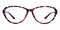 Annabella Red Tortoise Cat Eye TR90 Eyeglasses