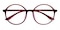 Audrey Brown Round TR90 Eyeglasses