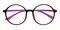 Audrey Purple Round TR90 Eyeglasses
