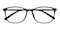 Belle Black Rectangle TR90 Eyeglasses
