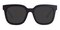 Wen Black Classic Wayframe TR90 Sunglasses