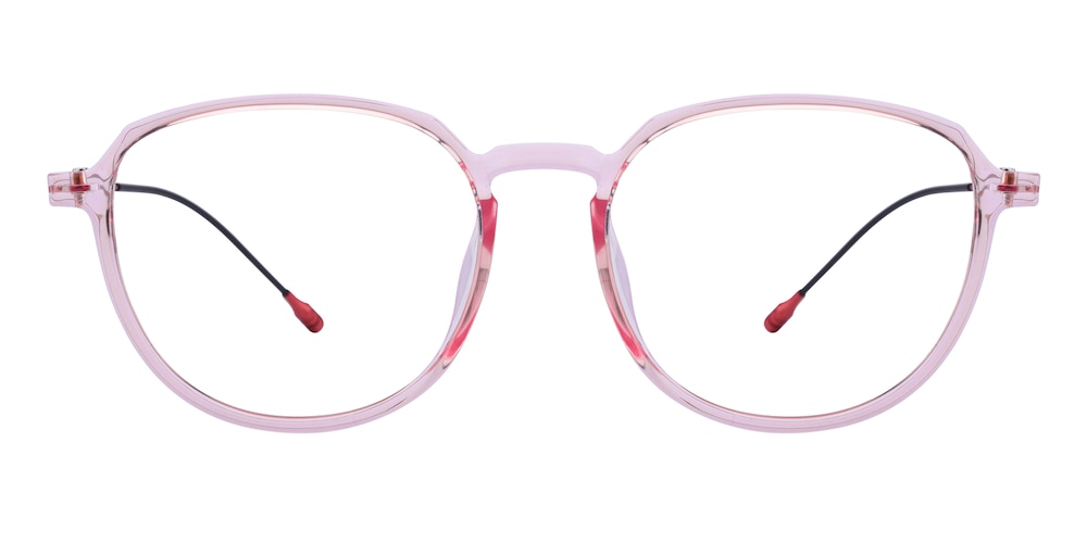 Dewar Pink Classic Wayframe Ultem Eyeglasses