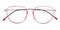 Dewar Pink Classic Wayframe Ultem Eyeglasses