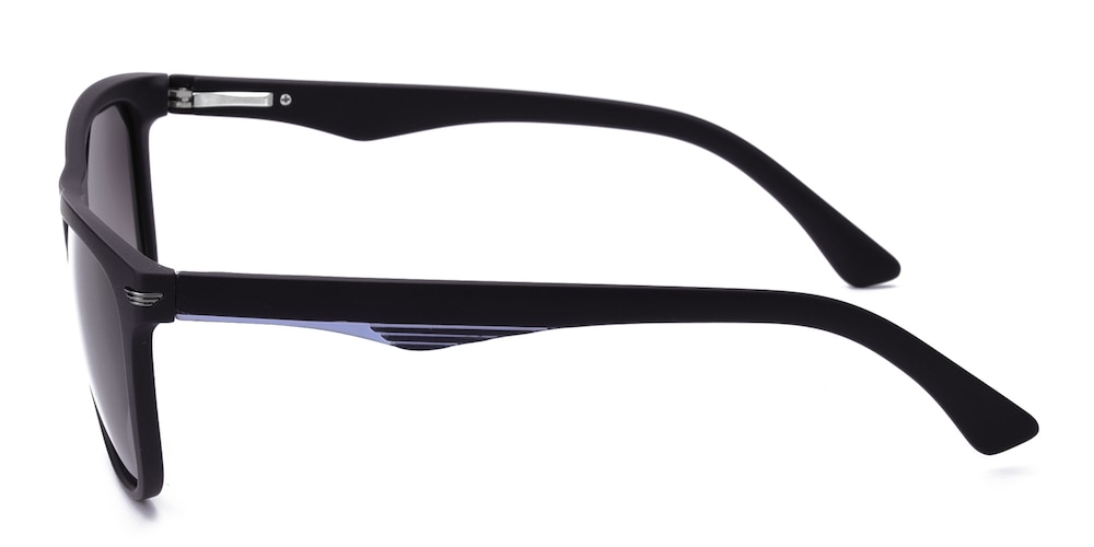 Keats Blue Classic Wayframe TR90 Sunglasses