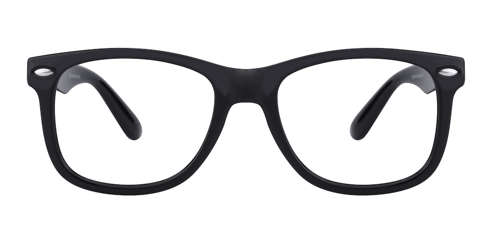Winchester Black Oval TR90 Eyeglasses