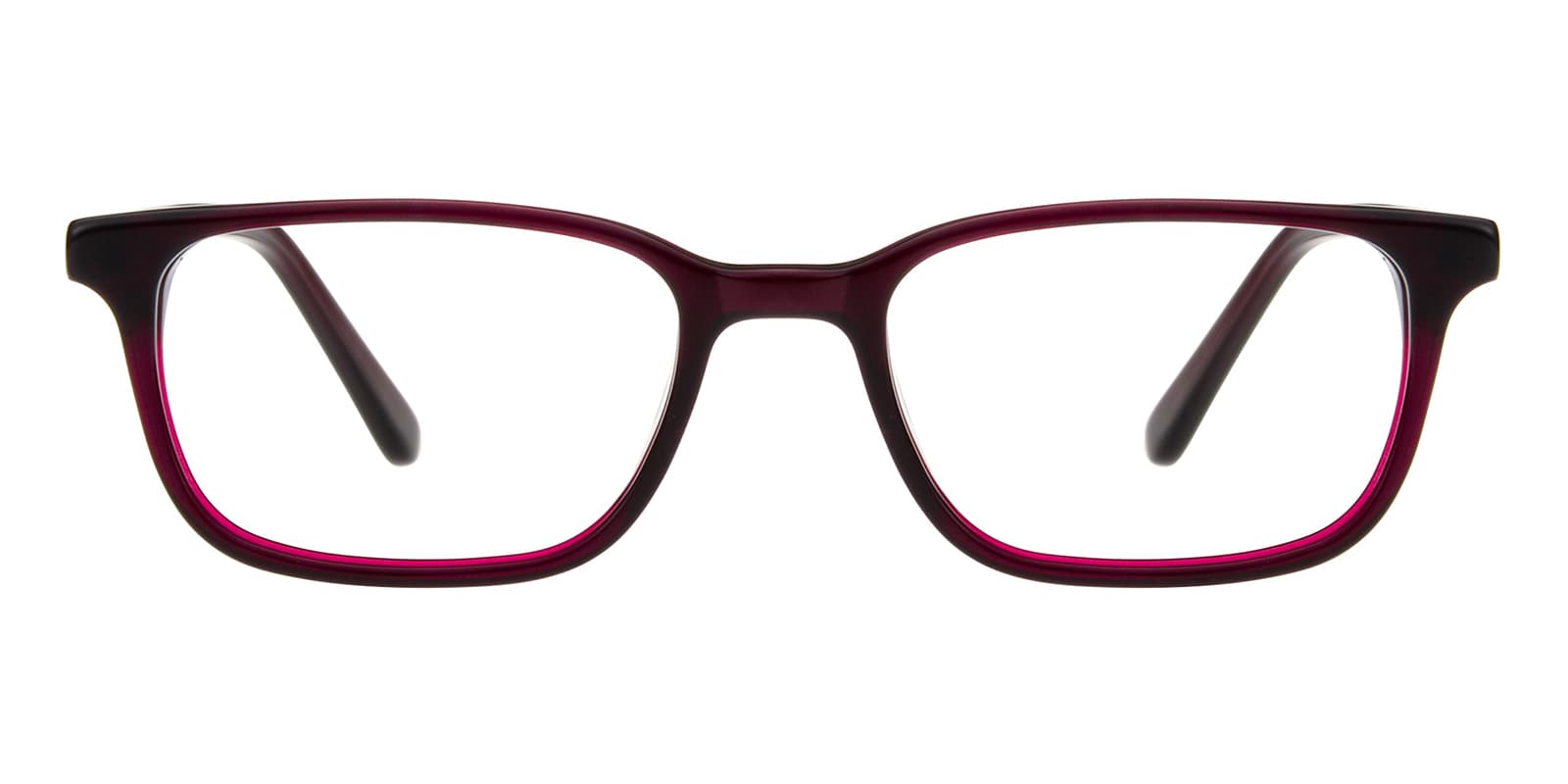 Ezekiel Rectangle Burgundy Sunglasses | GlassesShop