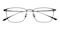 Ferguson Gunmetal Classic Wayframe Titanium Eyeglasses