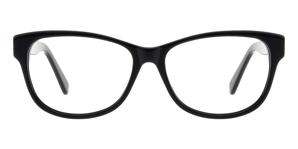 Finn Black Cat Eye Acetate Eyeglasses