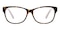 Finn Tortoise/Pink Cat Eye Acetate Eyeglasses