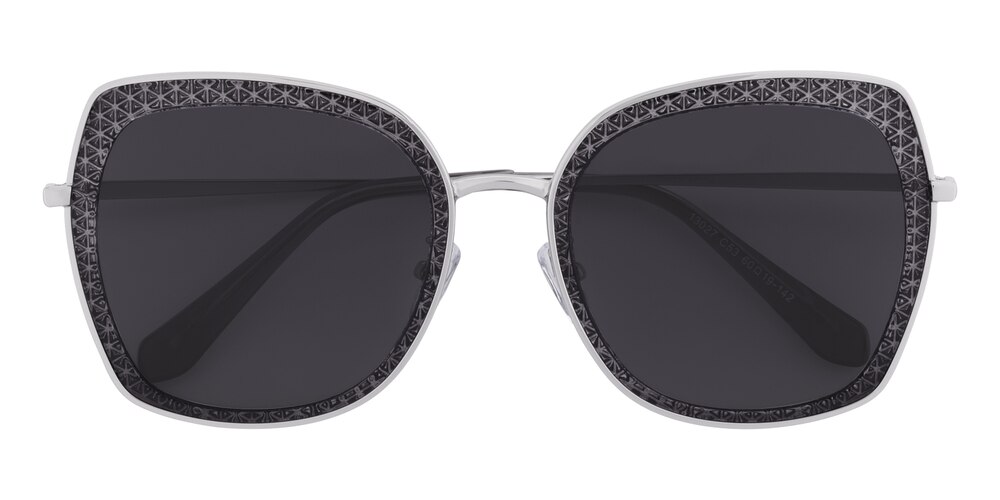 Galsworthy Black Cat Eye Plastic Sunglasses