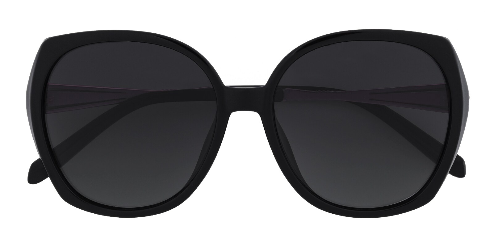 Giles Round - Black Eyeglasses