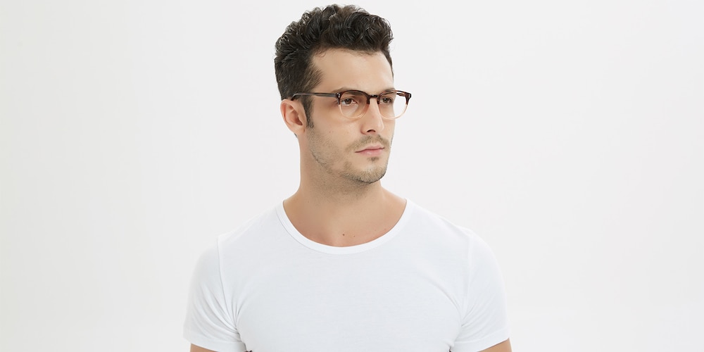 Noah Tortoise Classic Wayframe Acetate Eyeglasses