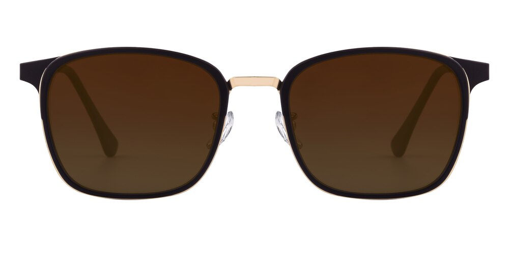 Habakkuk Brown Rectangle TR90 Sunglasses