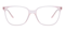 Buckeye Pink Square Acetate Eyeglasses