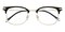 Grant Stripe/Golden Rectangle TR90 Eyeglasses