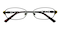 Hornby Black Oval Metal Eyeglasses