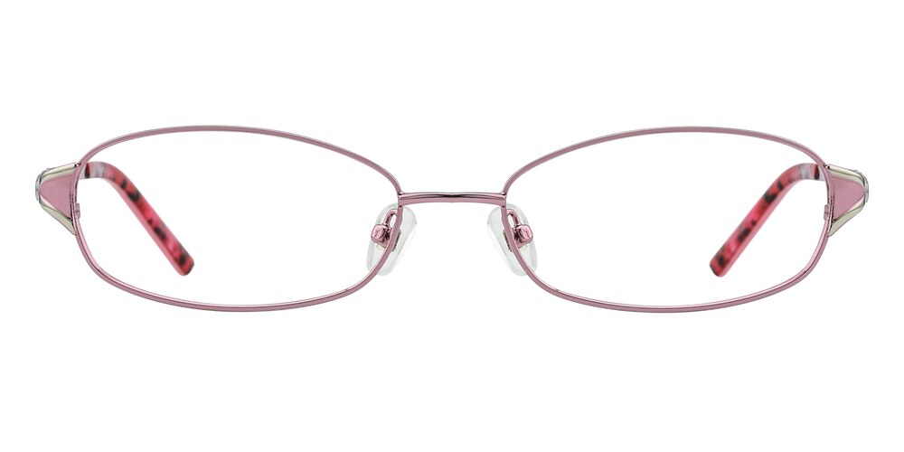 Hornby Pink Oval Metal Eyeglasses