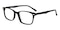 Hoover Mblack Rectangle Acetate Eyeglasses