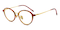 Holmes Multicolor Oval Acetate Eyeglasses