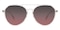 Hutt Pink Aviator TR90 Sunglasses