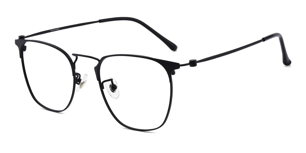 Ingersoll Black Classic Wayframe Titanium Eyeglasses