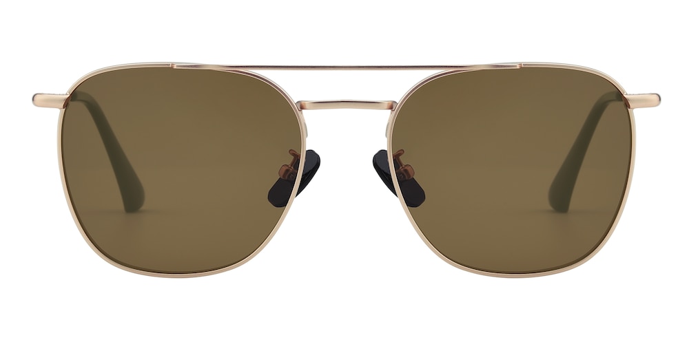 Jenkin Golden Square Metal Sunglasses