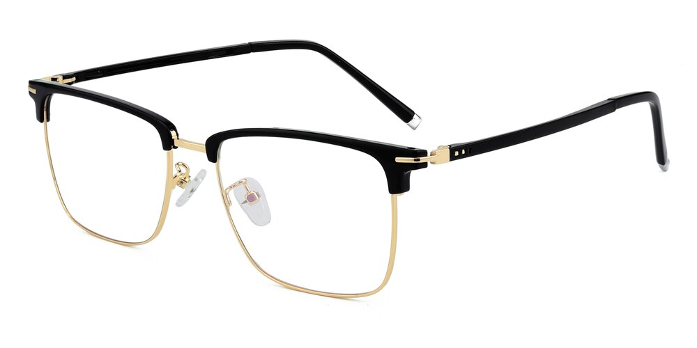 Jeremiah Black/Golden Rectangle TR90 Eyeglasses
