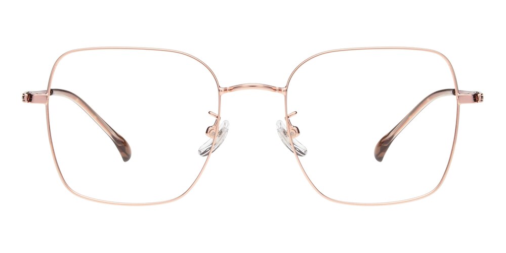 Kellogg Square - Rose Gold Eyeglasses