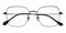Kellogg Black Square Titanium Eyeglasses