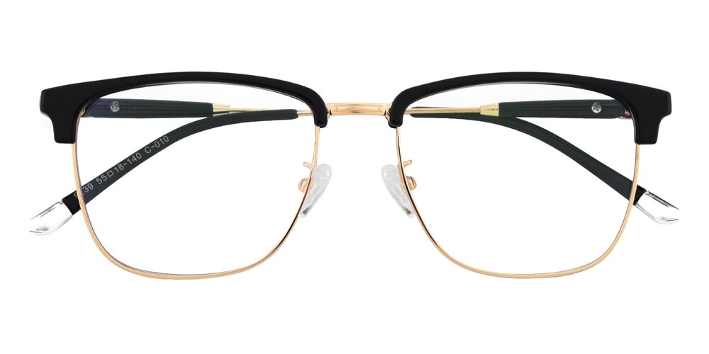 Stephen Black Square TR90 Eyeglasses