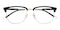 Stephen Black Square TR90 Eyeglasses