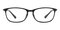 Syracuse Black Rectangle TR90 Eyeglasses