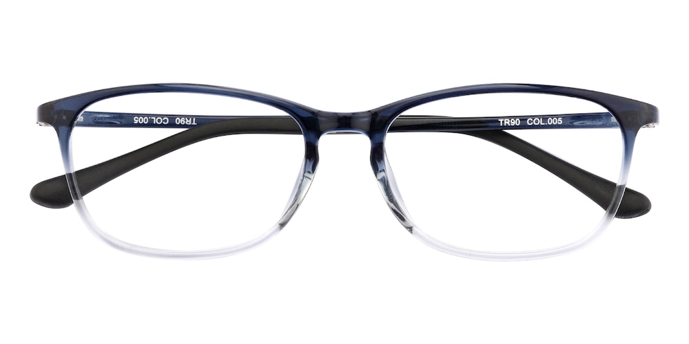 Syracuse Blue Rectangle TR90 Eyeglasses