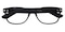 Hempstead Black Rectangle TR90 Eyeglasses