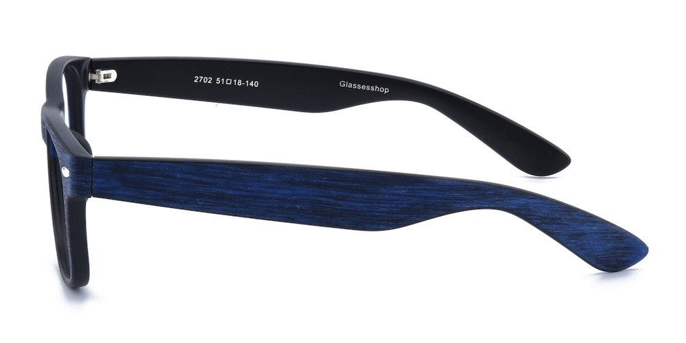 Hempstead Blue Rectangle TR90 Eyeglasses
