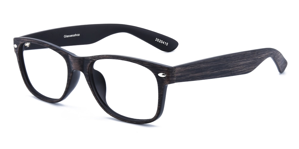Hempstead Brown Rectangle TR90 Eyeglasses