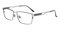 Pangnirtung Gunmetal Browline Titanium Eyeglasses