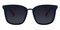 Road Matte Blue Square TR90 Sunglasses