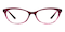 Corwins Red Cat Eye TR90 Eyeglasses