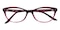 Corwins Red Cat Eye TR90 Eyeglasses