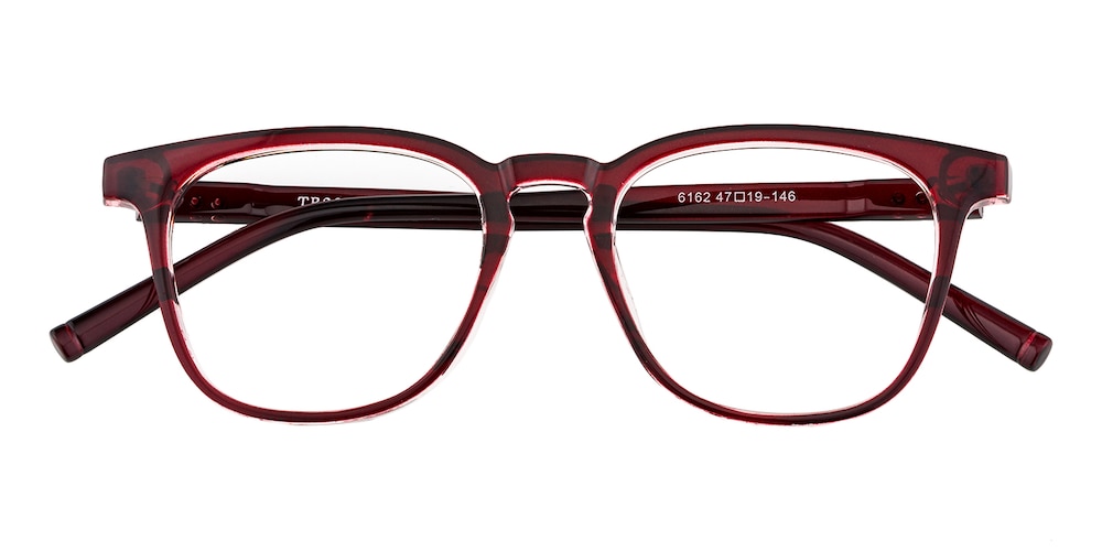 Tacab Red Square TR90 Eyeglasses
