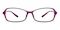 Husk Purple Oval TR90 Eyeglasses