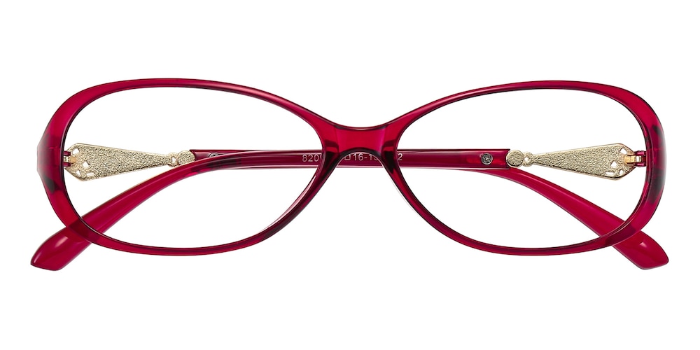 Dana Red Oval TR90 Eyeglasses