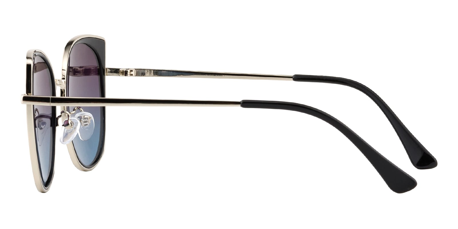 Wilker Cat Eye Black Sunglasses | Glassesshop