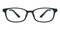 Jodian Mblack/Blue Oval Ultem Eyeglasses