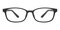 Jodian Mblack Oval Ultem Eyeglasses