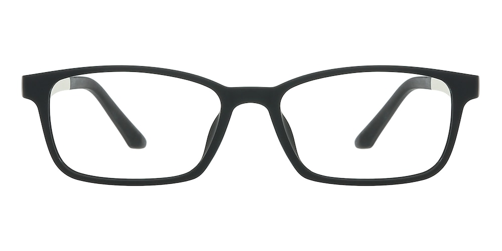 Defender Mblack/Gunmetal Rectangle Ultem Eyeglasses